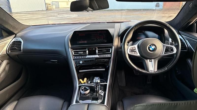 Used BMW M850 Comfort Edition 530 HP (389 kW) 2019 Orange Coupe