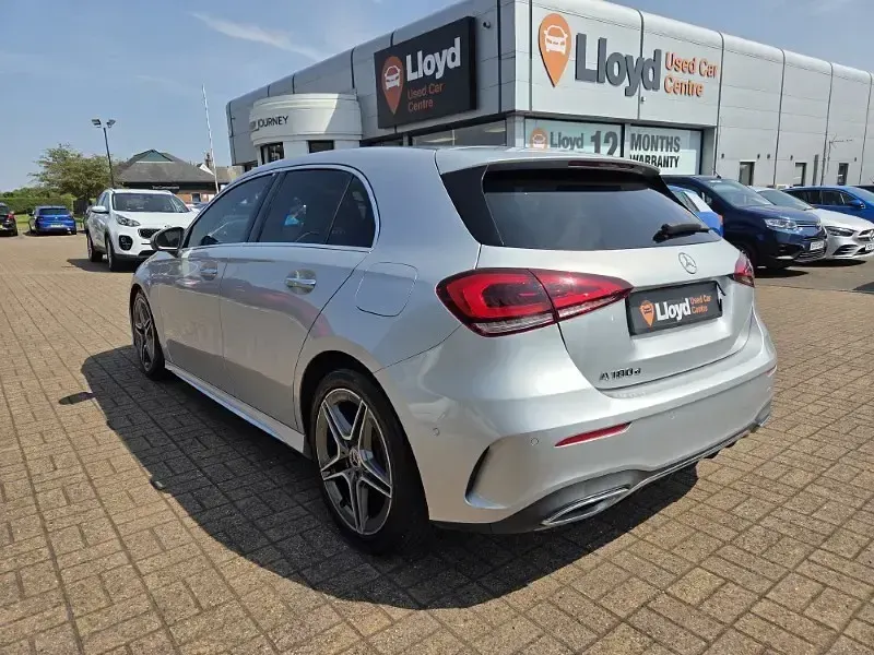 Used Mercedes A180 AMG Line Premium 116 HP (85 kW) 2019 Silver Hatchback