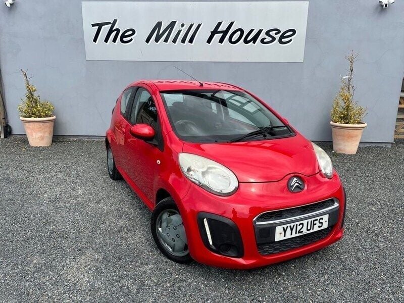 Red Used 2012 Citroën C1 VTR Sport Hatchback | £2,599 (Fair price) - Image 1/4