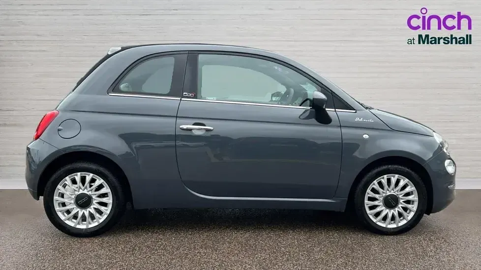 Used Fiat 500 Dolcevita 70 HP (51 kW) 2021 Grey Cabriolet