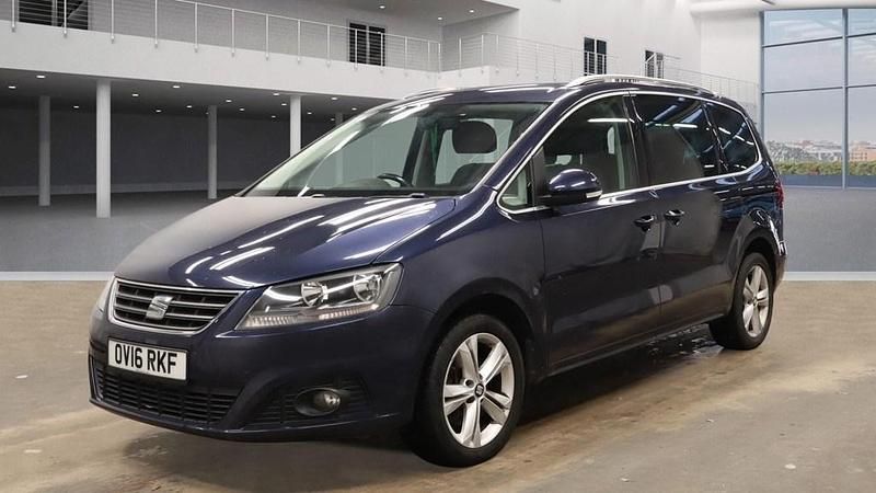 Used Seat Alhambra Ecomotive 150 HP (110 kW) 2016 Night blue MPV