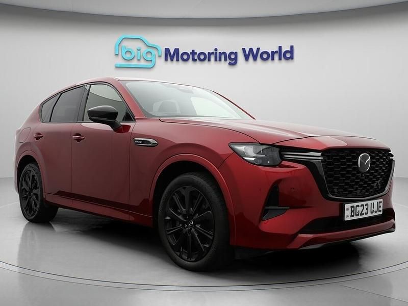 Red Used 2023 Mazda CX-60 Homura-Line SUV | £28,300 - Image 1/4