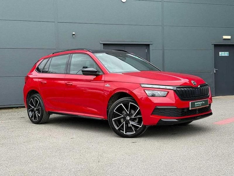 Used Skoda Kamiq Monte Carlo 150 HP (110 kW) 2024 Red SUV