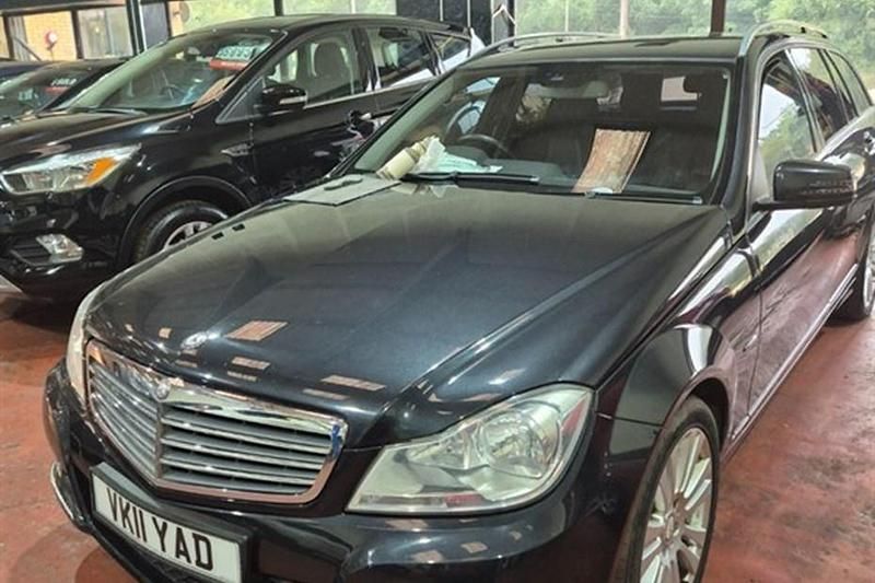Black Used 2011 Mercedes C250 Elegance Estate | £3,995 (Fair price) - Image 1/1