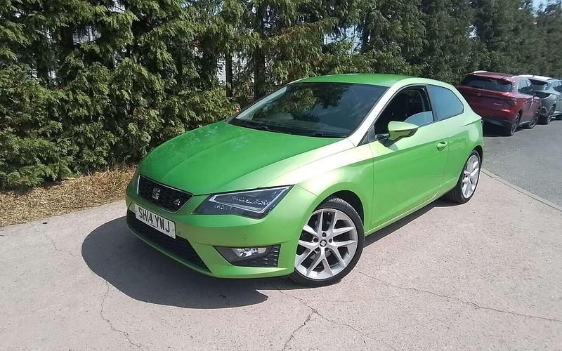 Used Seat Leon FR 150 HP (110 kW) 2014 Green Hatchback
