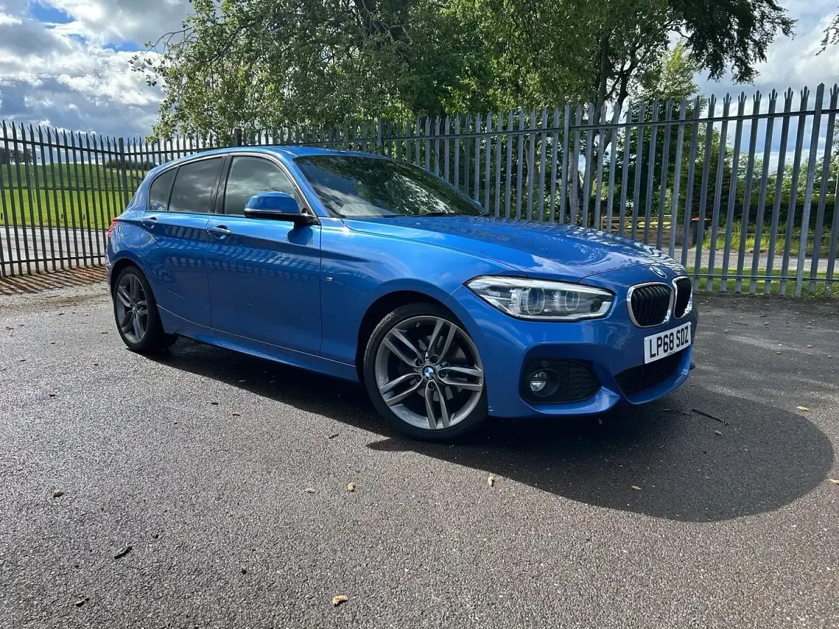 Used BMW 120 M Sport 2018 Blue Hatchback