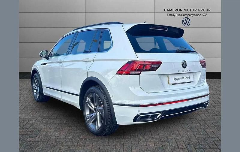 Used VW Tiguan R-line Edition 150 HP (110 kW) 2024 White SUV