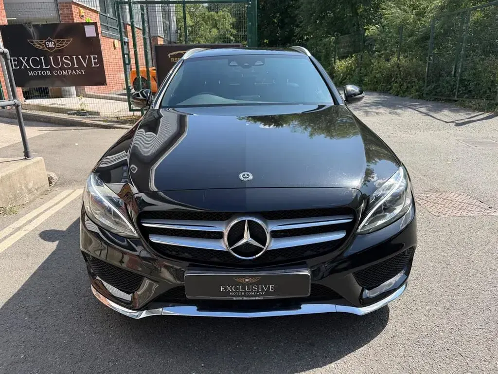 Used Mercedes C220 Edition 2018 Black Estate