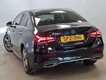 Used Mercedes A250 AMG Line Premium 218 HP (160 kW) 2021 Black Sedan