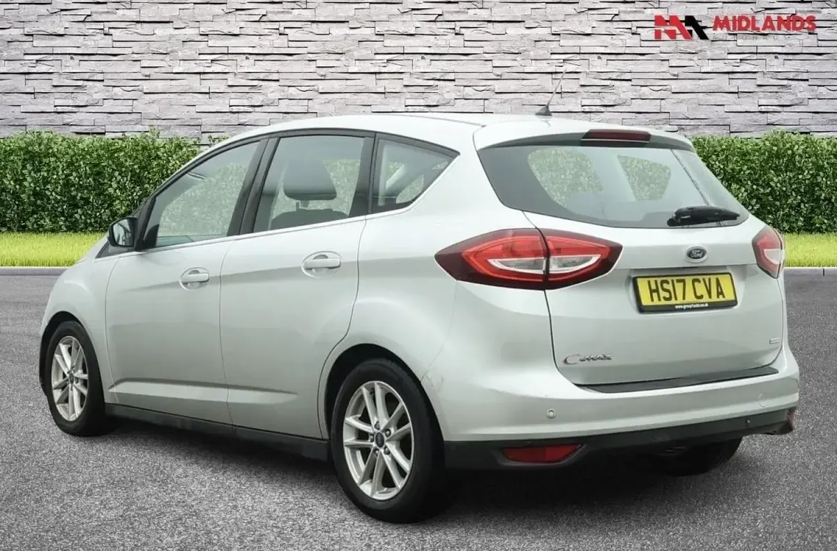 Second-hand Ford C-MAX Zetec 125 CP (91 kW) 2017 Argintiu Monovolum