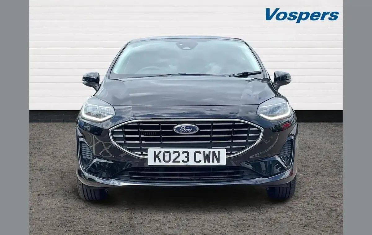 Used Ford Fiesta Titanium X 99 HP (72 kW) 2023 Black Hatchback