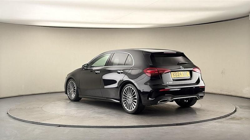 Used Mercedes A180 AMG line 2024 Cosmos black Hatchback