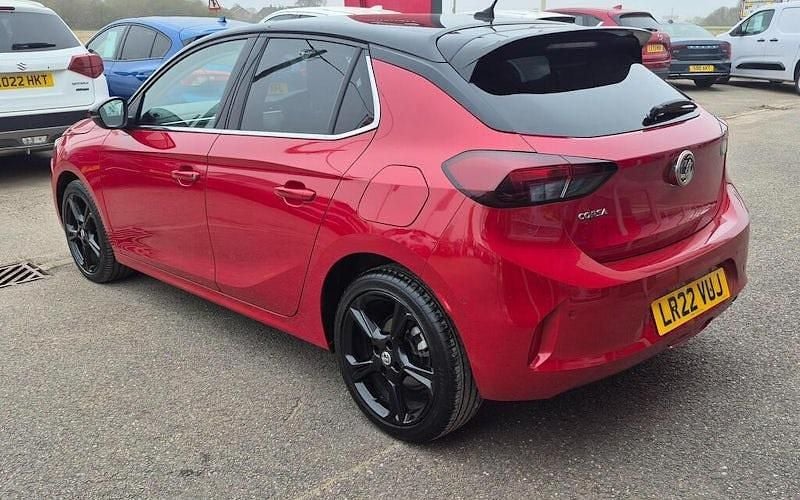 Used Vauxhall Corsa Edition 101 HP (74 kW) 2022 Red Hatchback