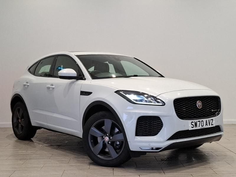 White Used 2020 Jaguar E-Pace Chequered Flag SUV | £18,498 (Super price) - Image 1/4