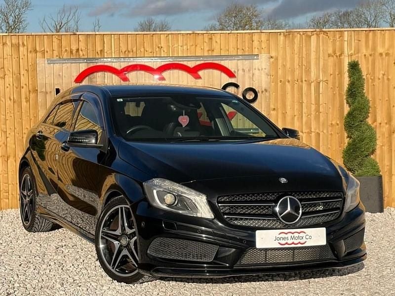 Black Used 2015 Mercedes A180 AMG line Hatchback | £13,495 (Fair price) - Image 1/4