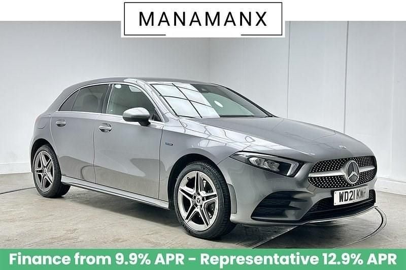 Grey Used 2021 Mercedes A250 AMG line Hatchback | £16,890 (Good price) - Image 1/2