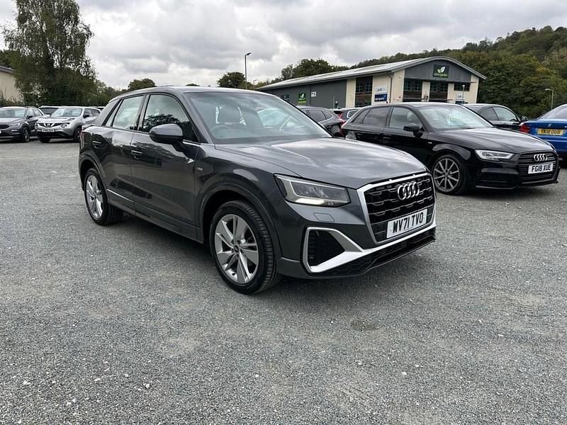 Grey Used 2021 Audi Q2 S-Line SUV | £15,495 (Expensive) - Image 1/4