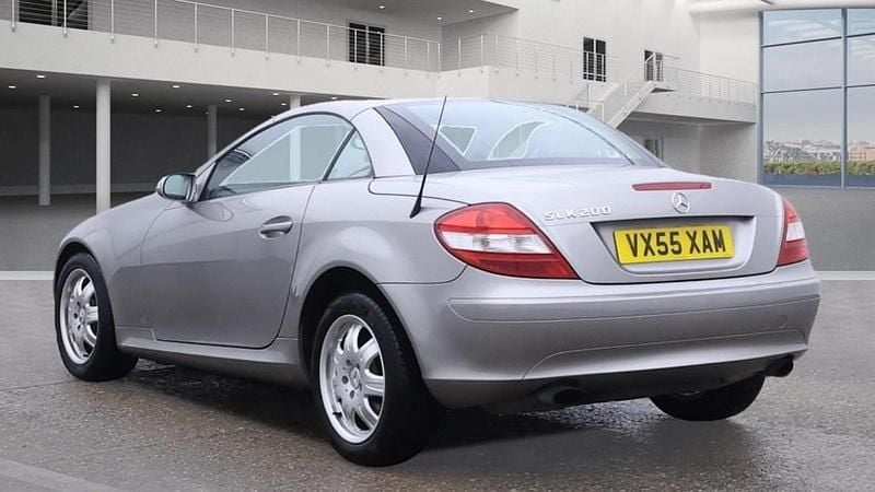 Used Mercedes SLK200 2006 Silver Cabriolet