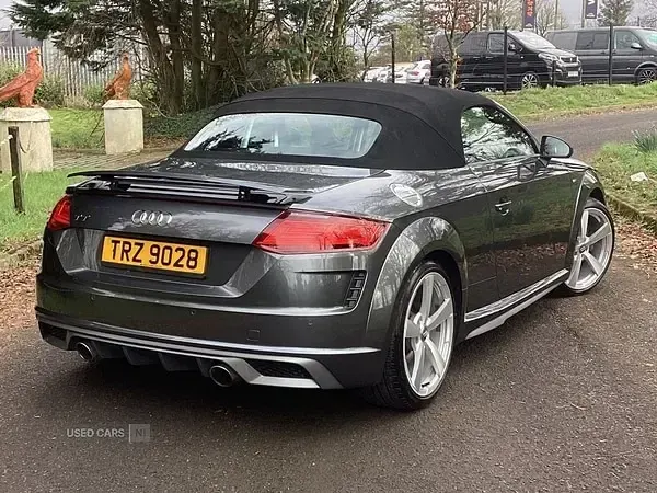 Used Audi TT S-Line 245 HP (180 kW) 2019 Grey Cabriolet