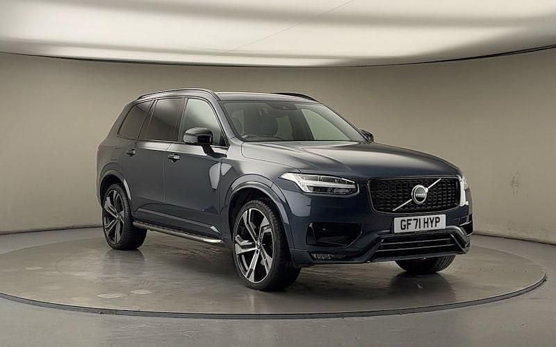 Denim blue Used 2021 Volvo XC90 Plus SUV | £32,000 (Good price) - Image 1/4