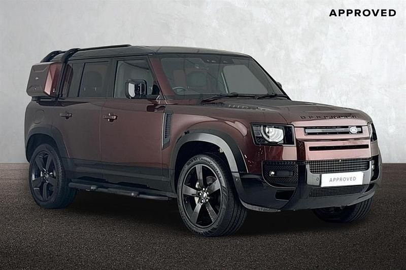 Sedona red Used 2024 Land Rover Defender SUV | £77,350 - Image 1/3