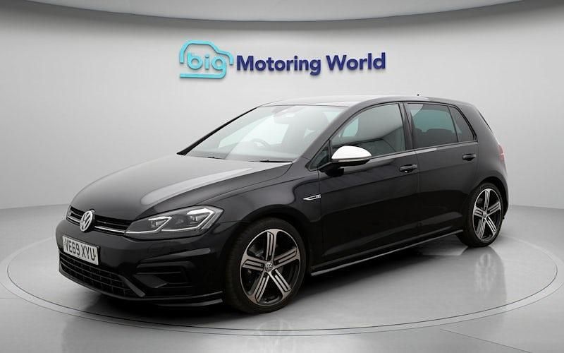 Used VW Golf VII R 300 HP (220 kW) 2019 Black Hatchback