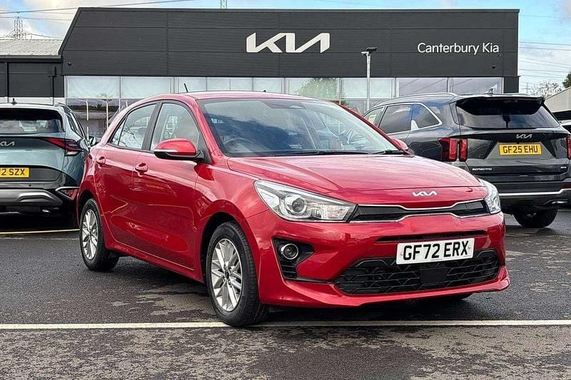 Red Used 2022 Kia Rio Hatchback | £12,795 (A bit pricey) - Image 1/4