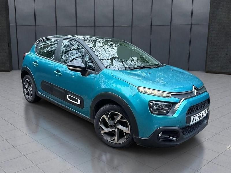 Used Citroën C3 PureTech 2021 Blue Hatchback