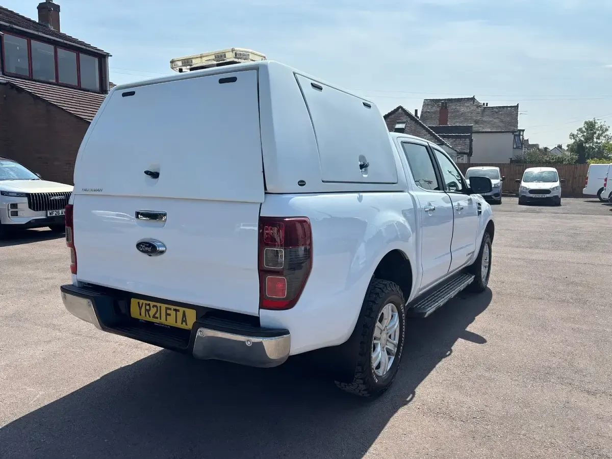 Used Ford Ranger Limited 2021 White Pickup