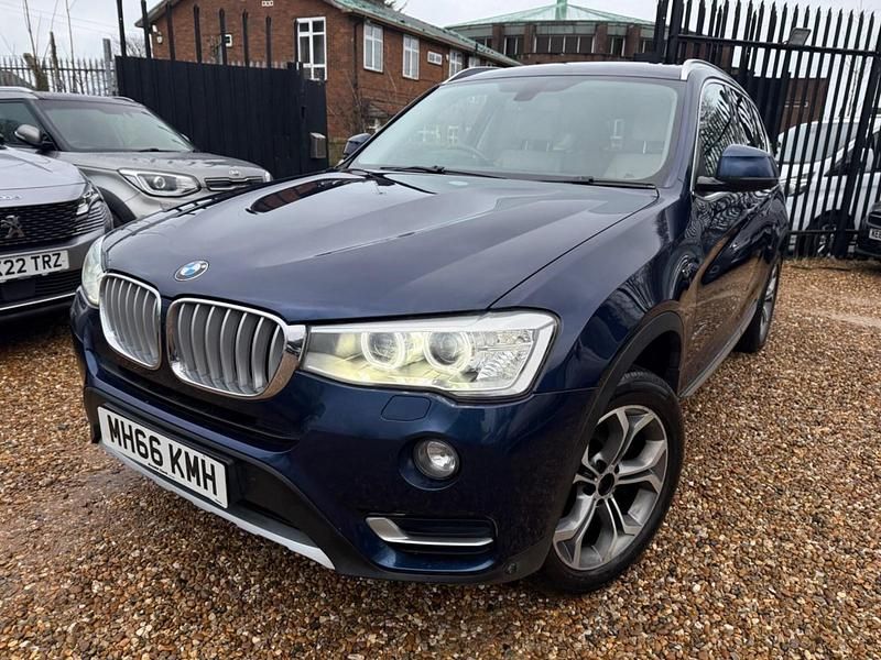 Used BMW X3 xLine 190 HP (139 kW) 2016 Blue SUV