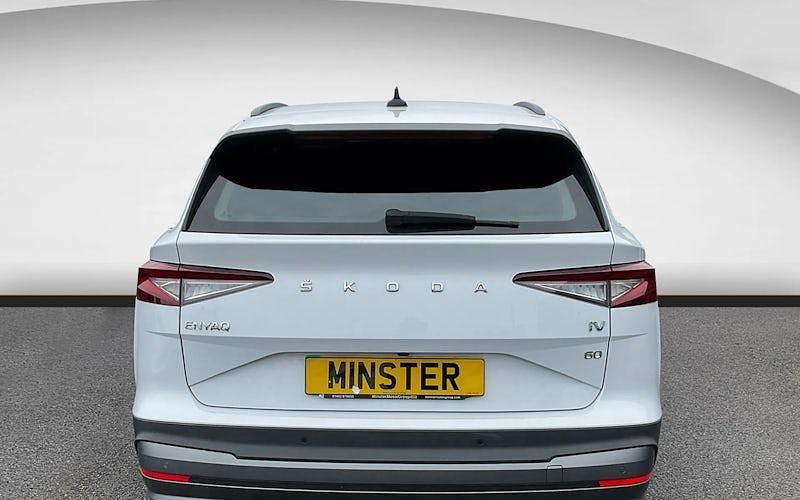 Used Skoda Enyaq iV ecoSuite 150 kW (204 HP) 2022 White SUV