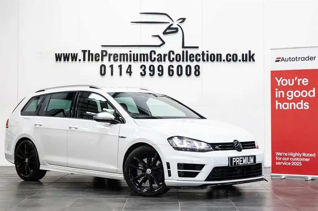 Used VW Golf VII R 2016 White Estate