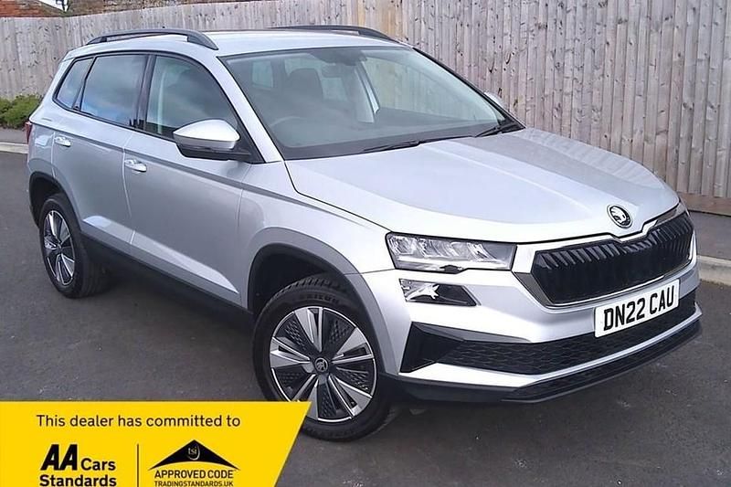 Used Skoda Karoq SE Drive 110 HP (80 kW) 2022 Silver SUV