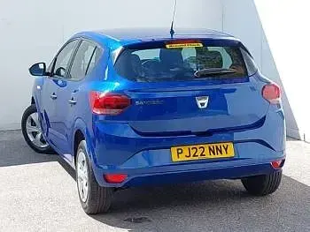 Used Dacia Sandero Essentiel 67 HP (49 kW) 2022 Blue Hatchback