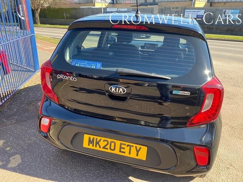 Used Kia Picanto 66 HP (48 kW) 2020 Black Hatchback