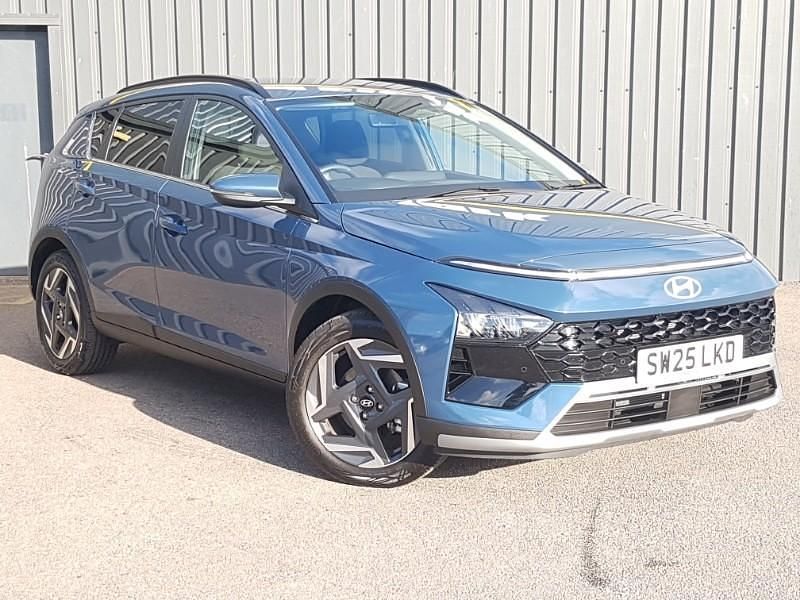 Blue New 2025 Hyundai Bayon Premium SUV | £17,998 (Super price) - Image 1/4