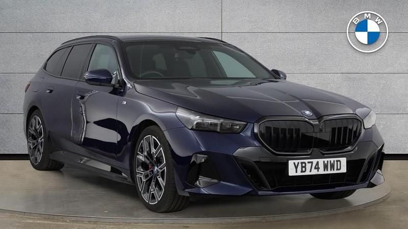 Blue Used 2024 BMW 530e M Sport Estate | £50,750 - Image 1/4