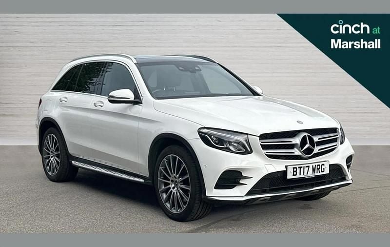 White Used 2017 Mercedes GLC250 AMG Line Premium SUV | £16,675 (Fair price) - Image 1/4