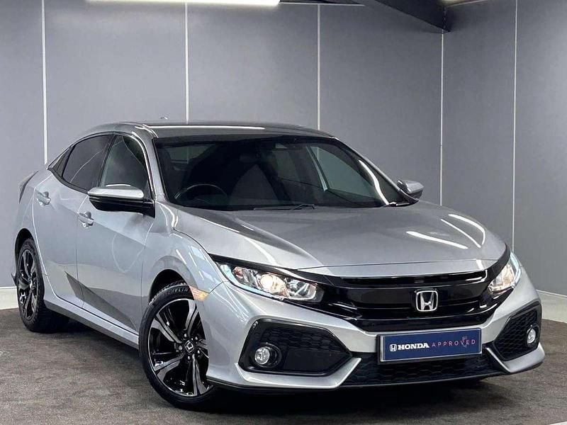 Silver Used 2019 Honda Civic SR Hatchback | £14,685 (Fair price) - Image 1/4
