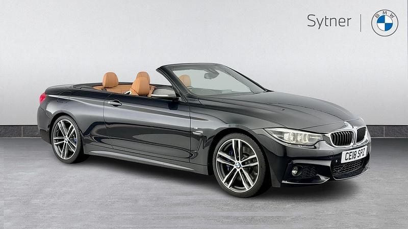 Black Used 2018 BMW 440 M Sport Cabriolet | £26,000 (Fair price) - Image 1/4