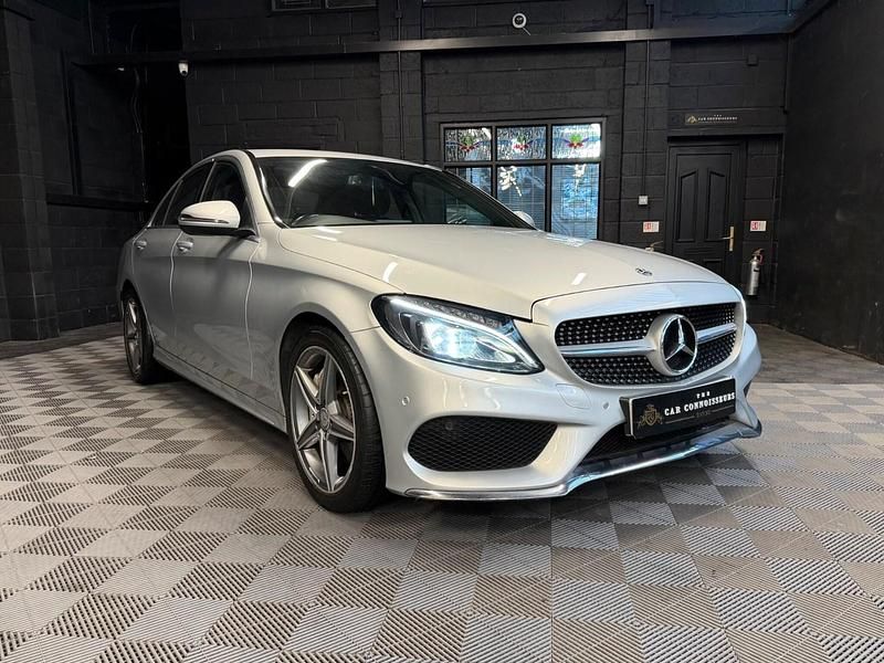 Used Mercedes C300 AMG line 2016 Silver Sedan