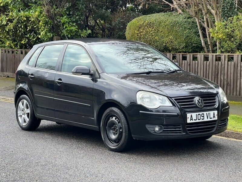 Black Used 2009 VW Polo Match Hatchback | £1,495 (Fair price) - Image 1/4
