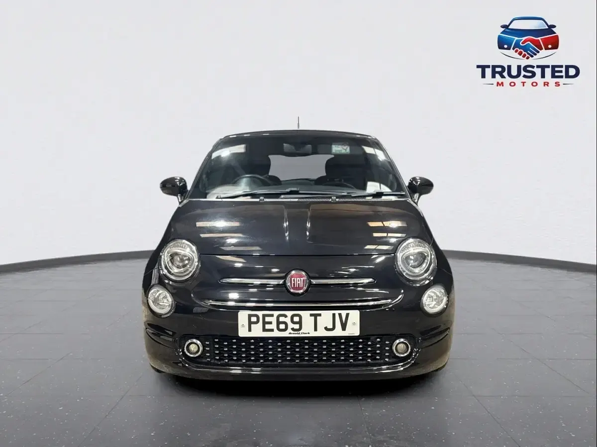 Used Fiat 500 Lounge 69 HP (50 kW) 2019 Black Hatchback