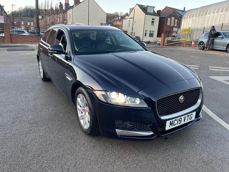 Used Jaguar XF Prestige 2019 Blue Estate