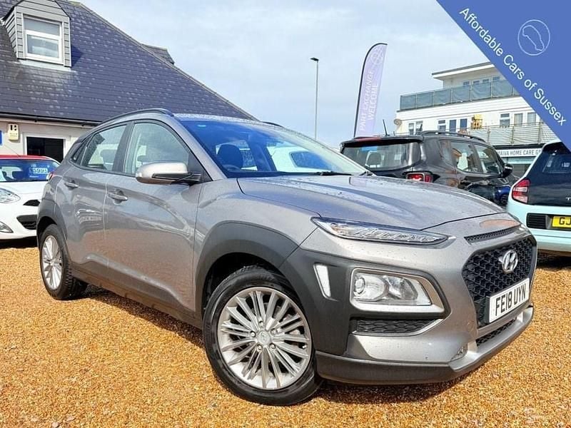 Grey Used 2018 Hyundai Kona SE SUV | £8,995 (Fair price) - Image 1/4