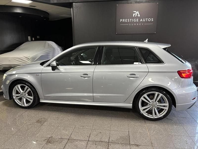 Used Audi A3 Sportback S-Line 150 HP (110 kW) 2017 Silver Hatchback