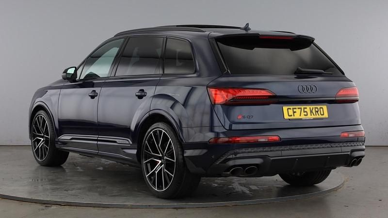 Used Audi SQ7 Black Edition 507 HP (372 kW) 2025 Blue SUV