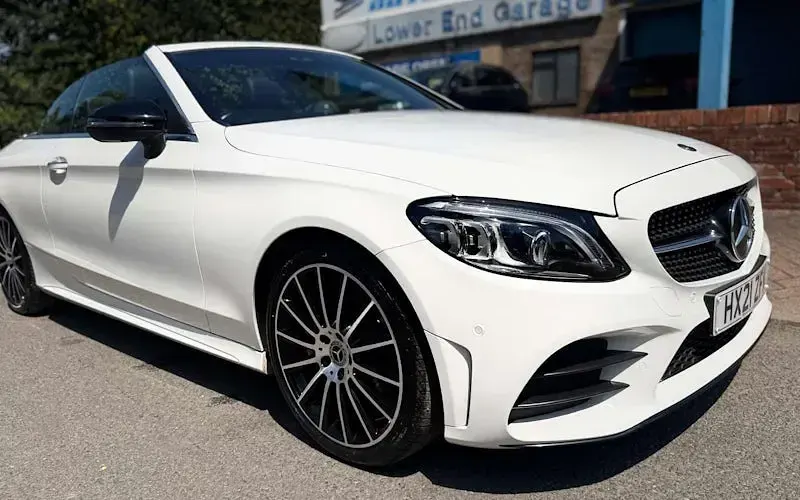 Used Mercedes C220 AMG line 194 HP (142 kW) 2021 Cabriolet