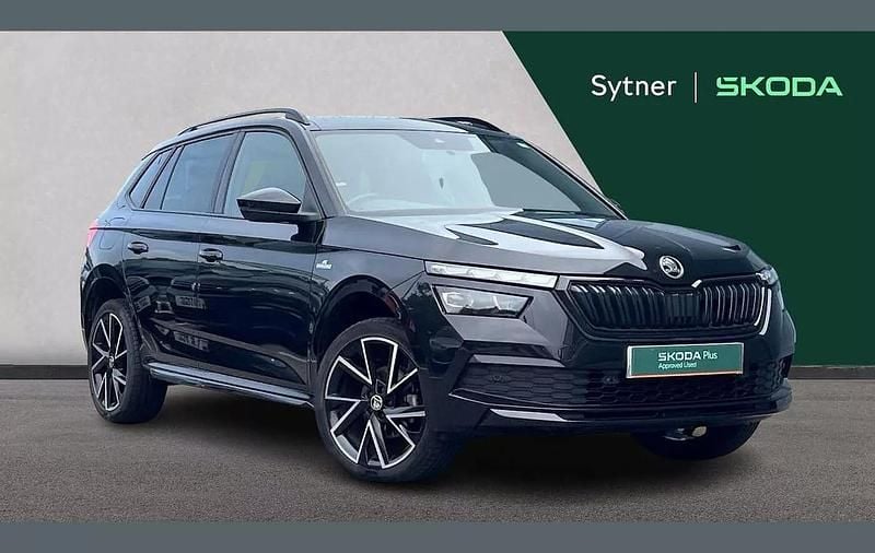 Black magic pearl effect Used 2021 Skoda Kamiq Monte Carlo SUV | £16,000 (Fair price) - Image 1/4
