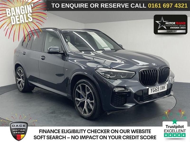 Grey Used 2019 BMW X5 M Sport SUV | £29,970 (Good price) - Image 1/3
